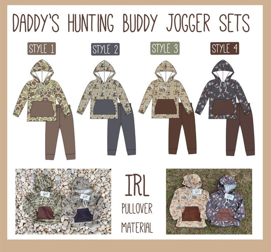 Daddy's Hunting Buddy Jogger Set PREORDER