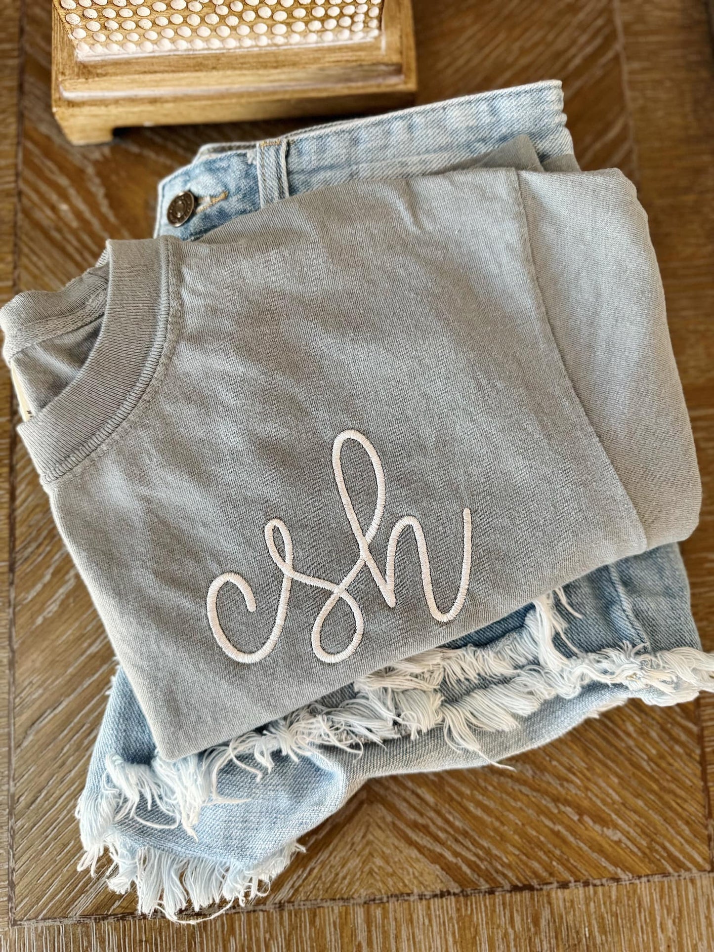 Left Chest Monogram Sweatshirt