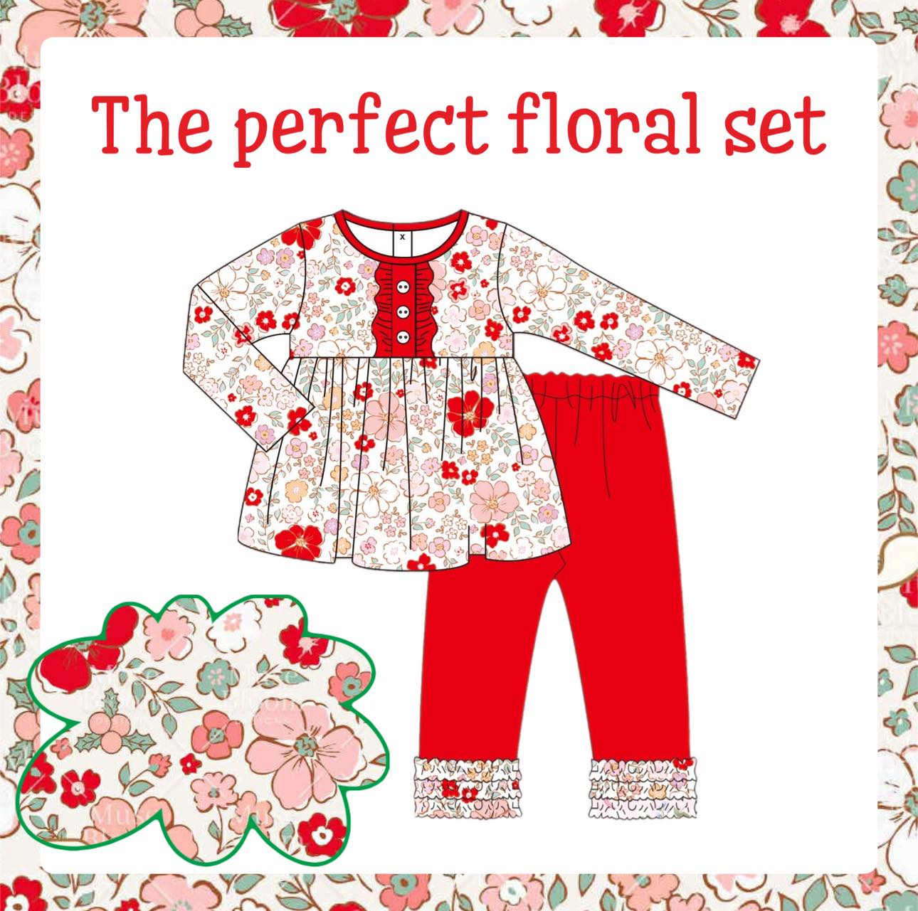 THE PERFECT FLORAL SET