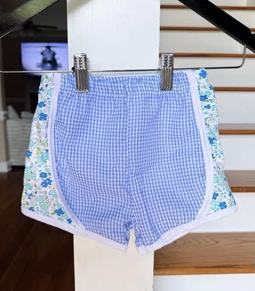 Seersucker + Floral Shorts Preorder