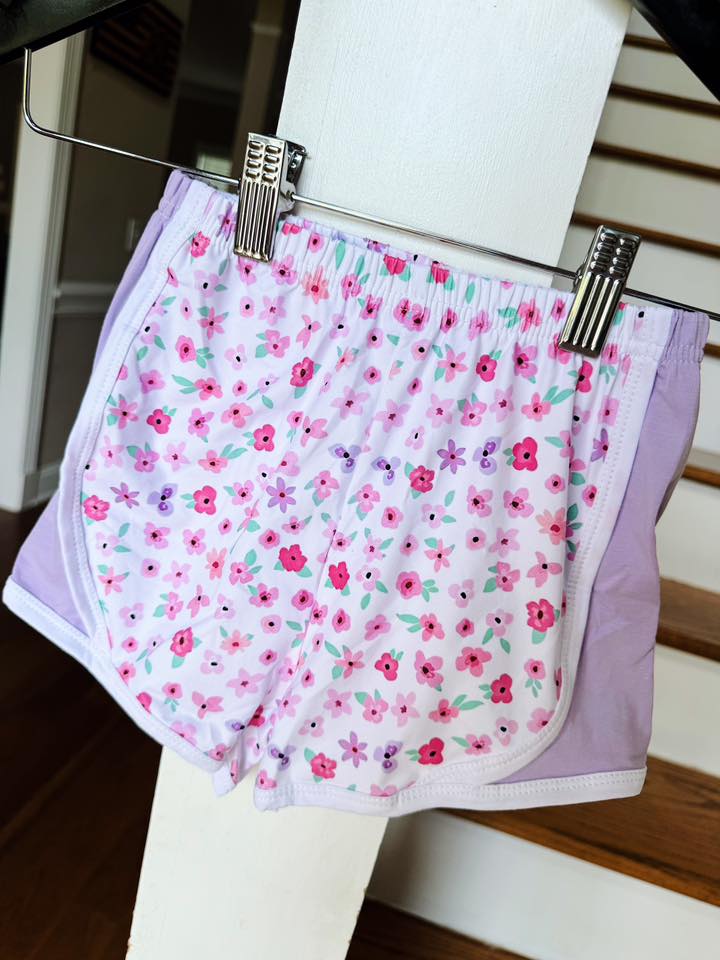 Seersucker + Floral Shorts Preorder