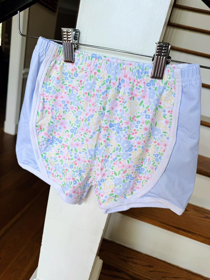 Seersucker + Floral Shorts Preorder