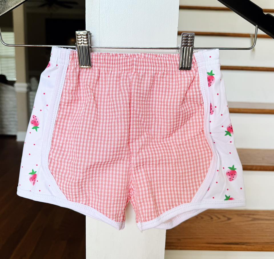 Seersucker + Floral Shorts Preorder