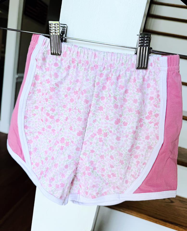 Seersucker + Floral Shorts Preorder