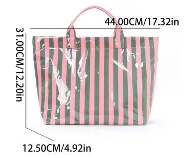 Stripe Tote Bags - ETA Late May