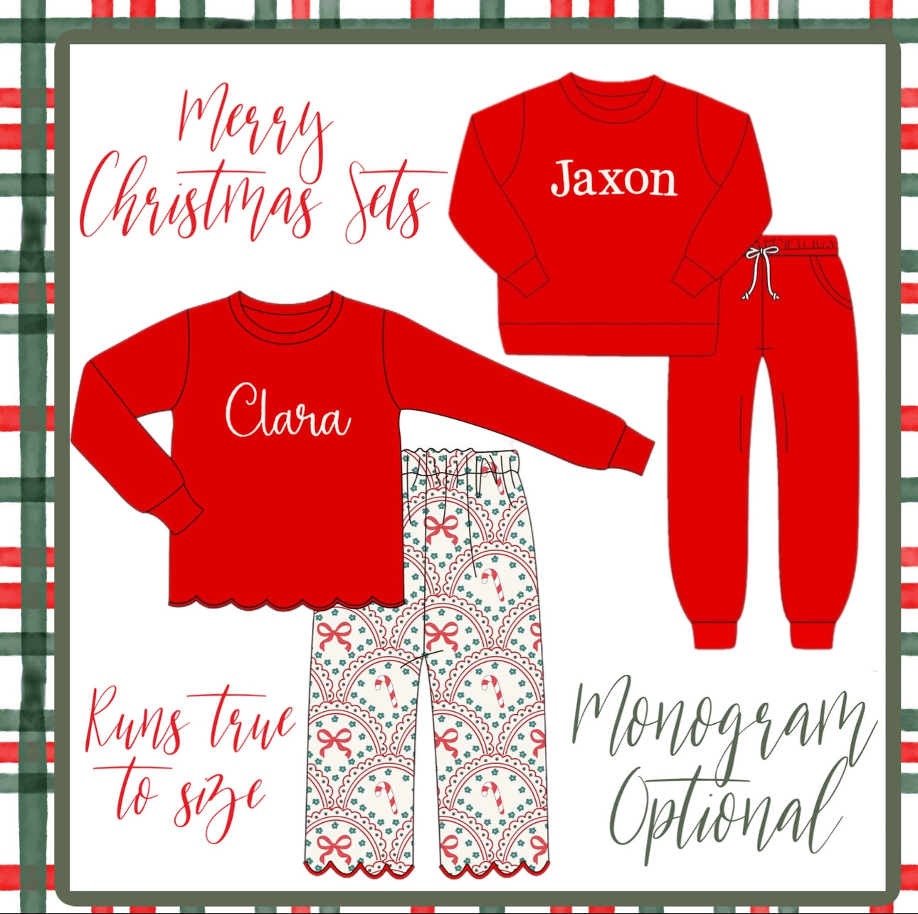 MERRY CHRISTMAS SETS