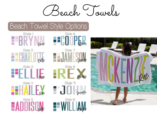 Beach Towels ROUND #3