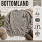 BOTTOMLAND MOCK NECK