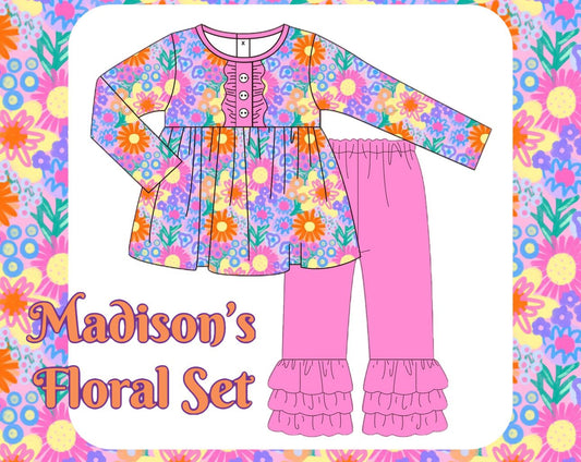 MADISONS FLORAL SET