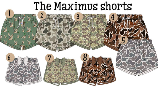 THE MAXIMUS SHORTS PREORDER