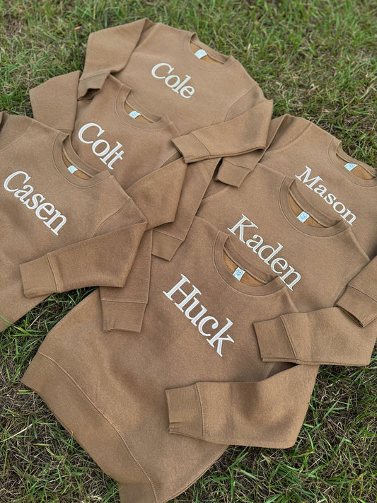 Camo Brown Sweatshirts - ETA: Oct.