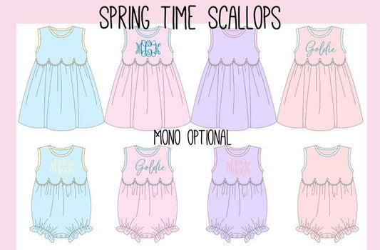 SPRING TIME SCALLOPS PREORDER