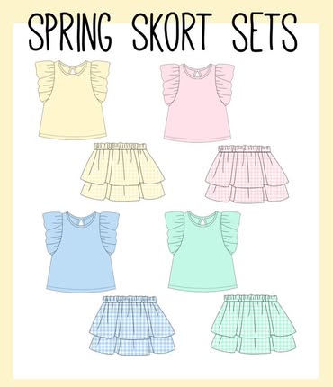 SPRING SKORT SETS PREORDER