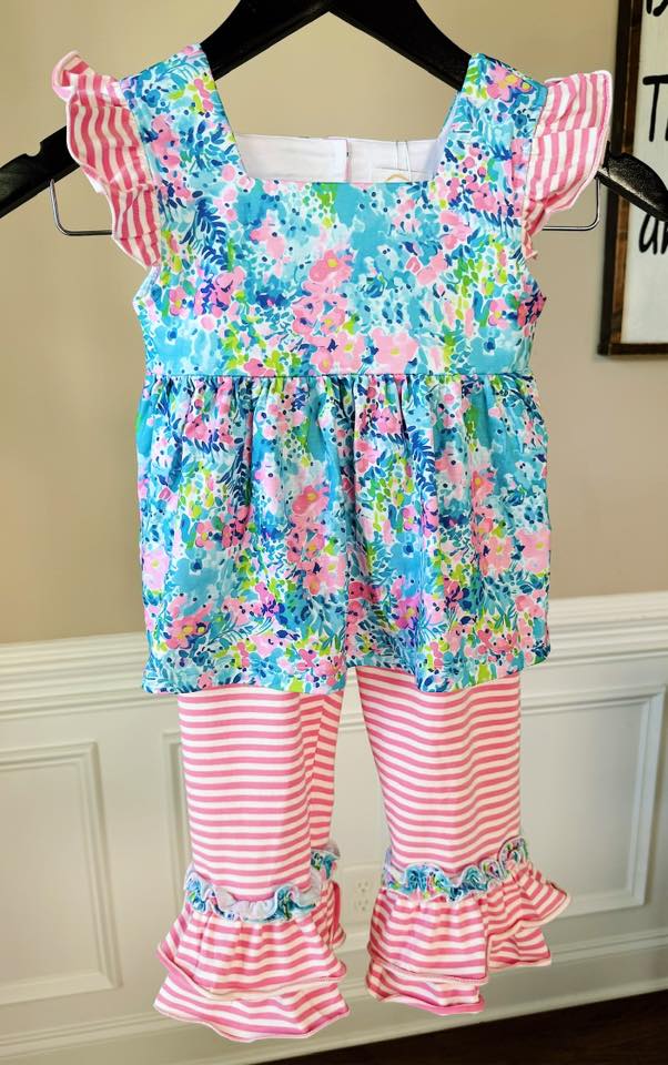 RTS: PREPPY FLORAL SET