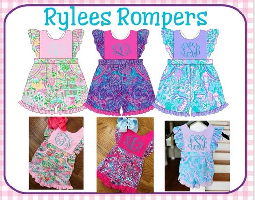 RYLEE ROMPERS PREORDER