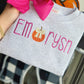 Preppy Pumpkin Bow Sweatshirt
