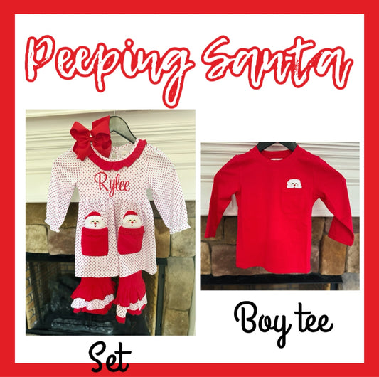 Peeping Santa PREORDER