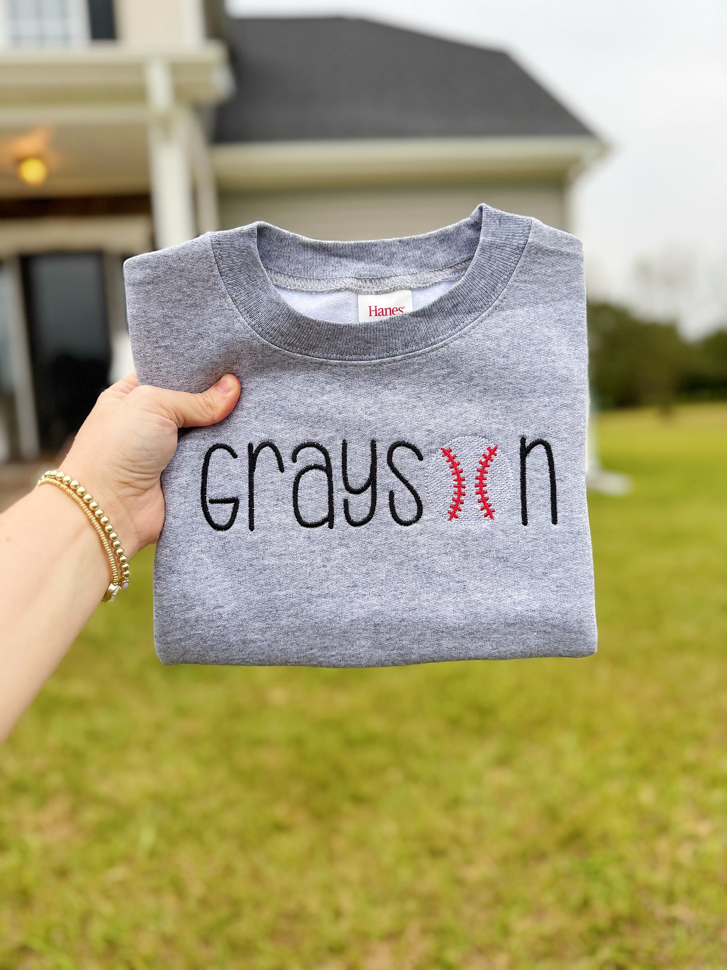 BASEBALL MINI FILL CREWNECK - ETA 4 WEEKS