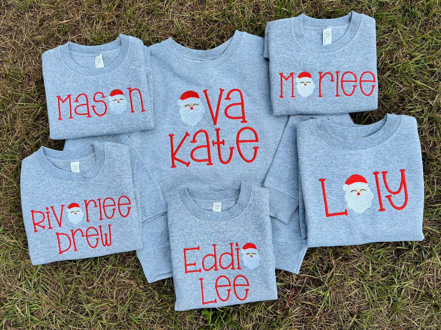 SANTA MINI FILL BOY|GIRL CREWNECK - ETA 4 WEEKS