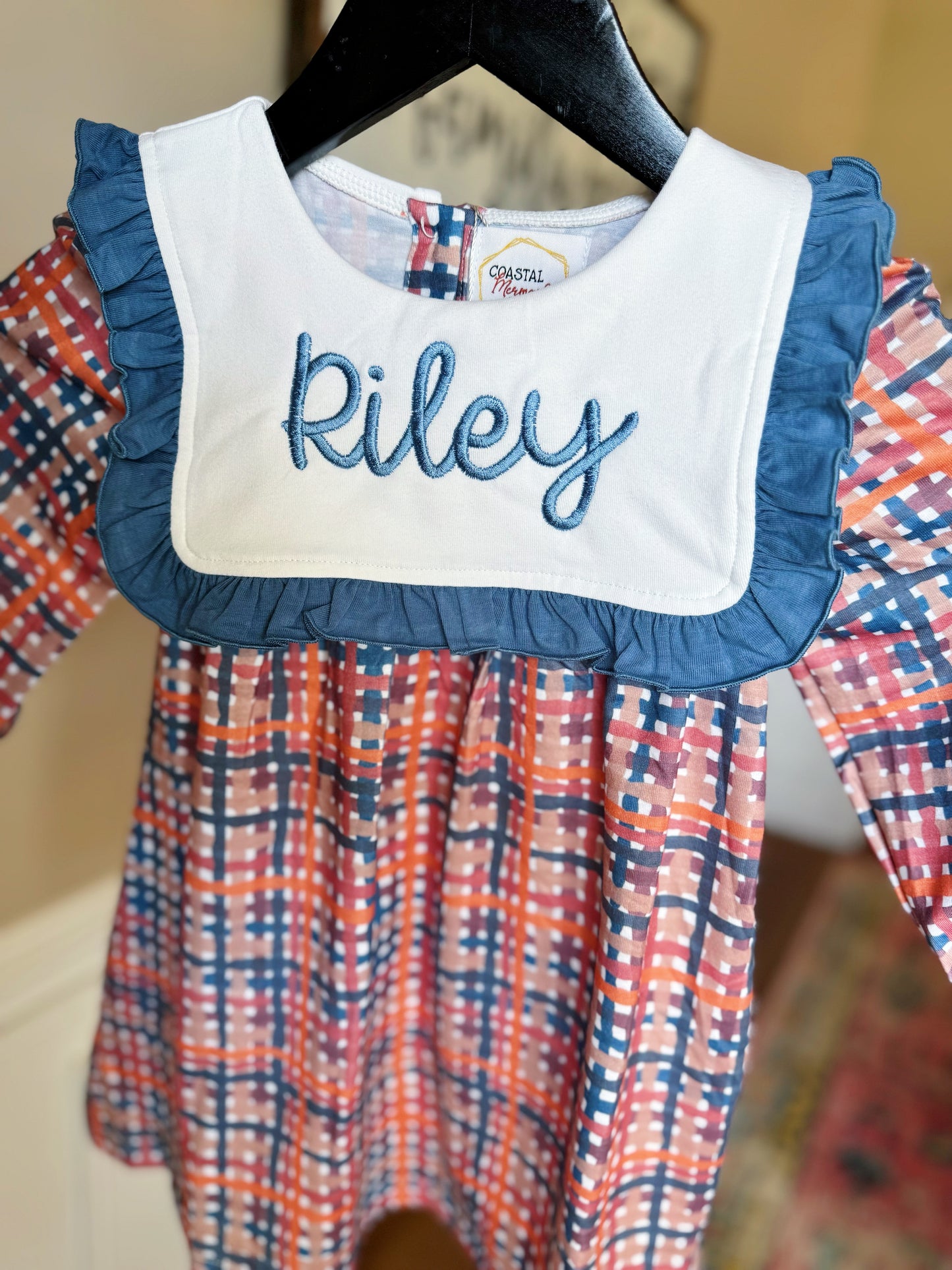 RTS: FALL PLAID DRESS