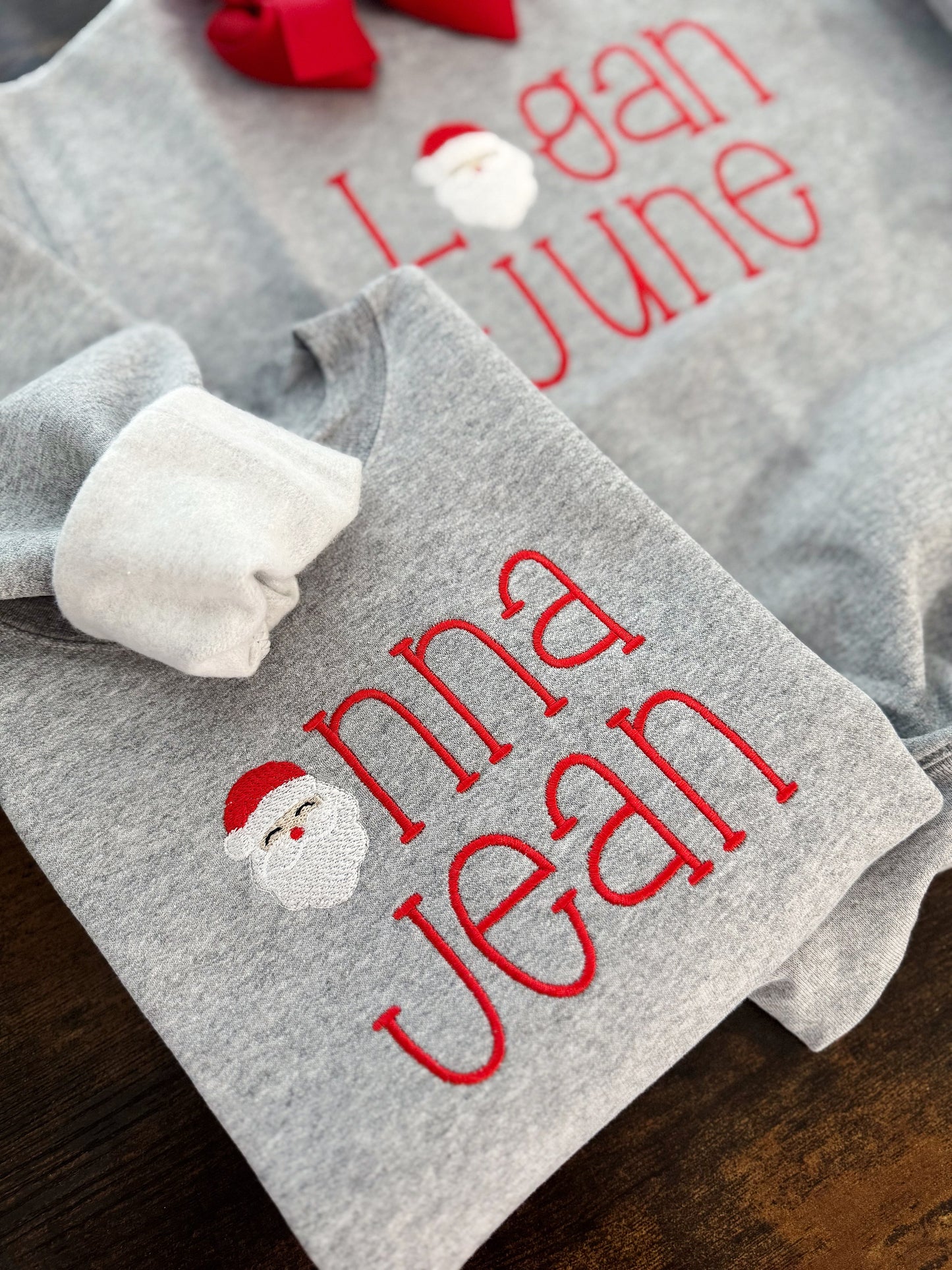 SANTA MINI FILL BOY|GIRL CREWNECK - ETA 4 WEEKS