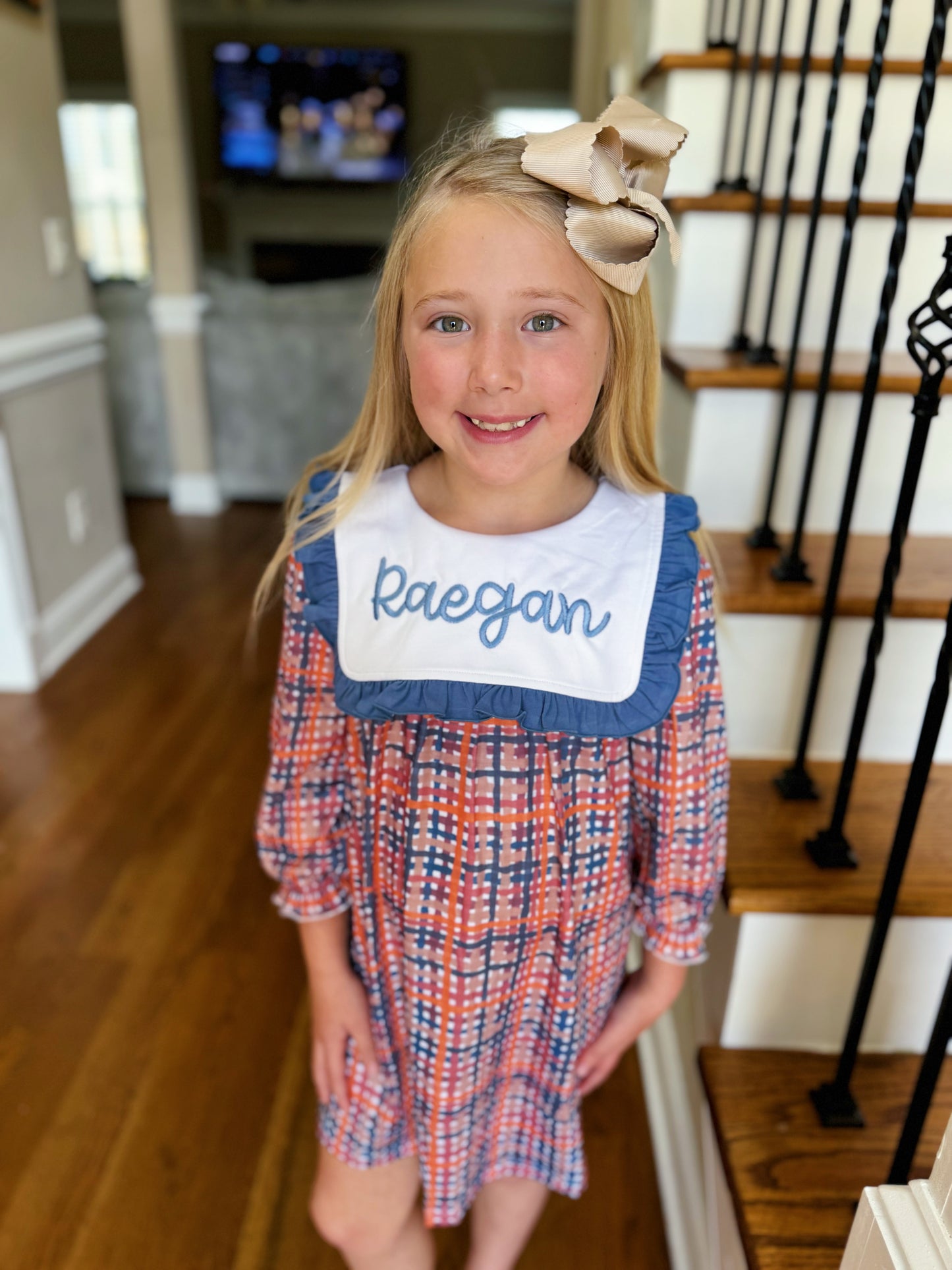 RTS: FALL PLAID DRESS