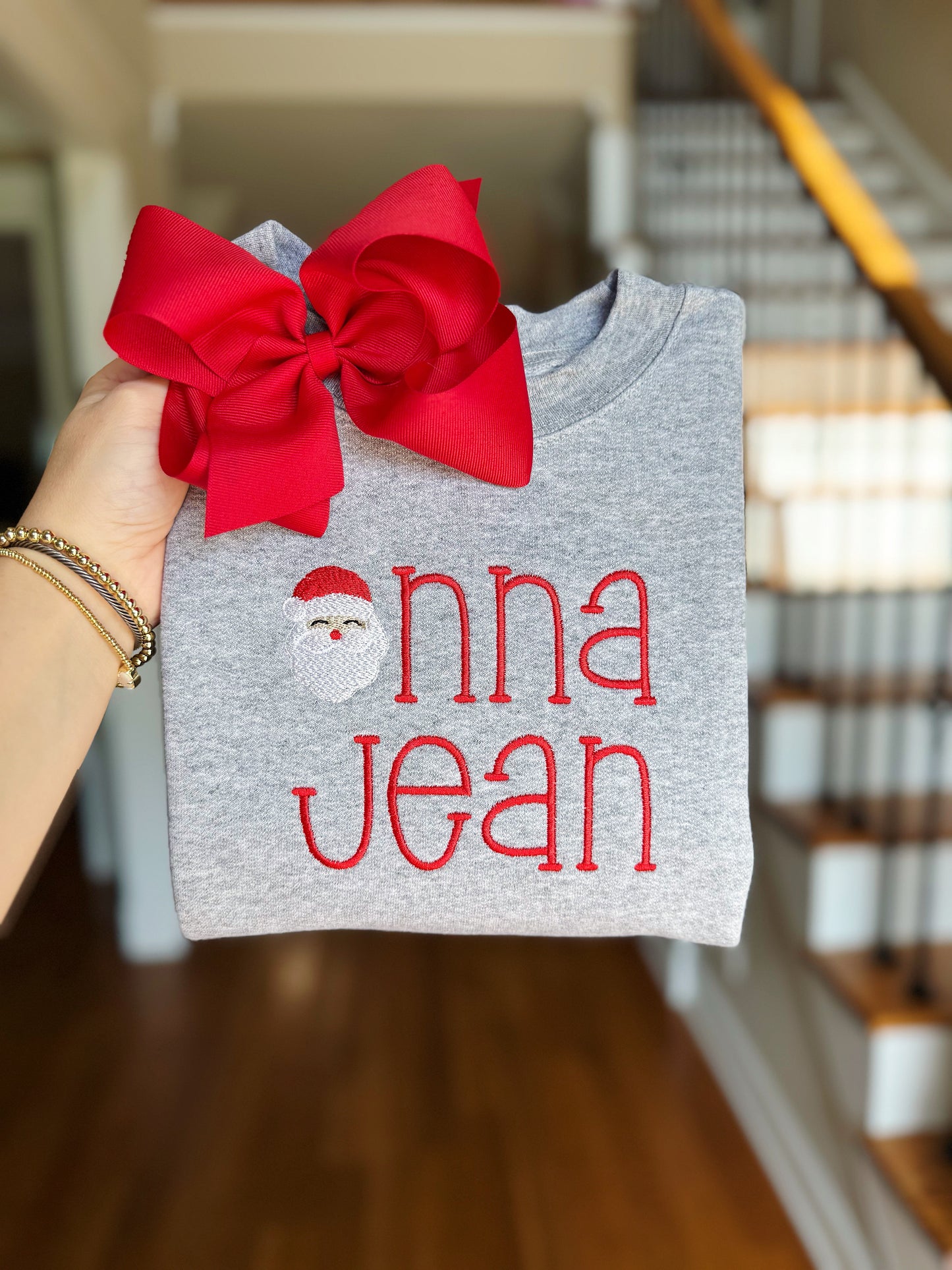 SANTA MINI FILL BOY|GIRL CREWNECK - ETA 4 WEEKS
