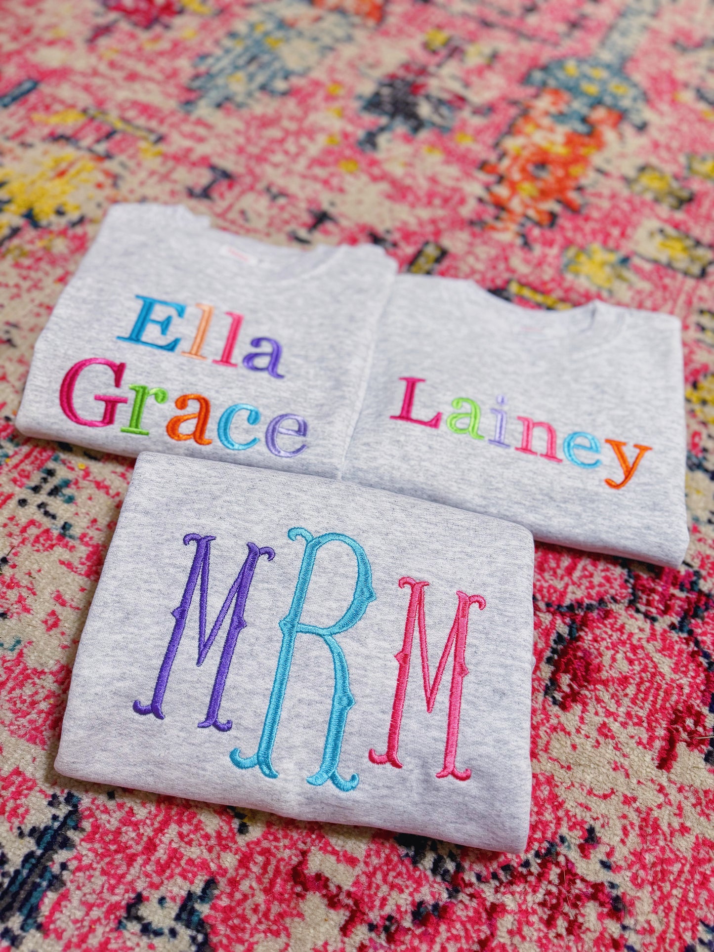 COLOR BLOCK BRIGHT CREWNECK - ETA 4 WEEKS