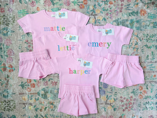 PINK NAME SET PREORDER