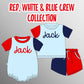 Boy Red. White, and blue crew - ETA: May