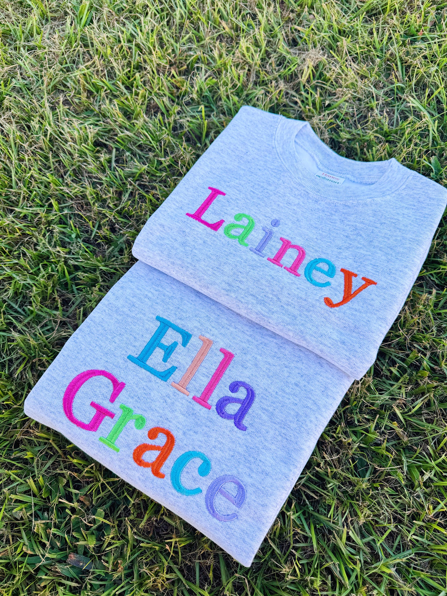 COLOR BLOCK BRIGHT CREWNECK - ETA 4 WEEKS