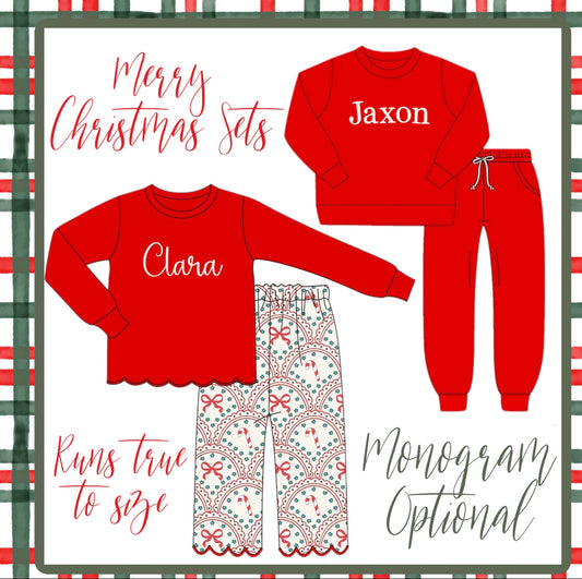 MERRY CHRISTMAS SETS