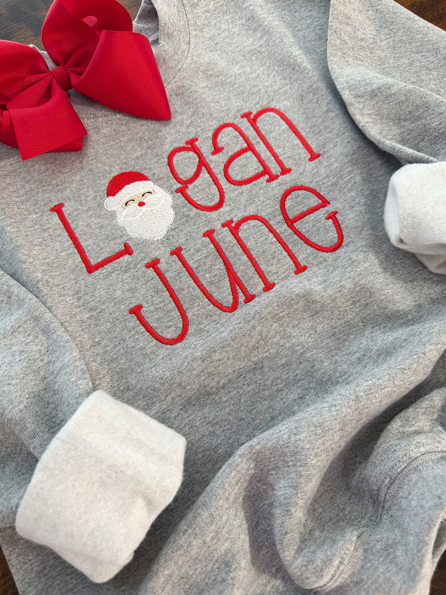 SANTA MINI FILL BOY|GIRL CREWNECK - ETA 4 WEEKS