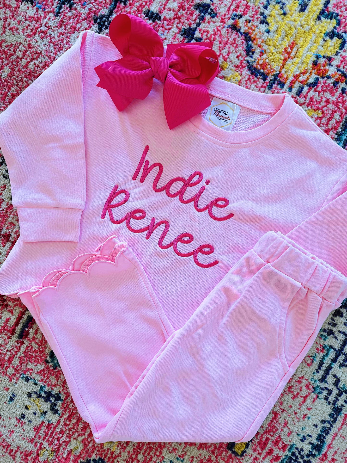 RTS: PINK SCALLOP SET