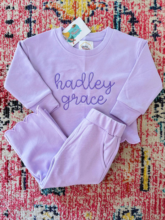 RTS: PURPLE SCALLOP SET