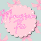 MONOGRAM FEE