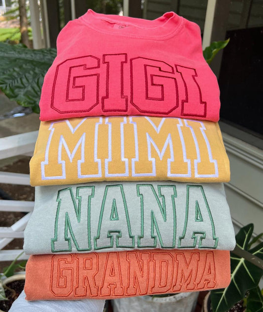 Comfort Colors Personalized Tee